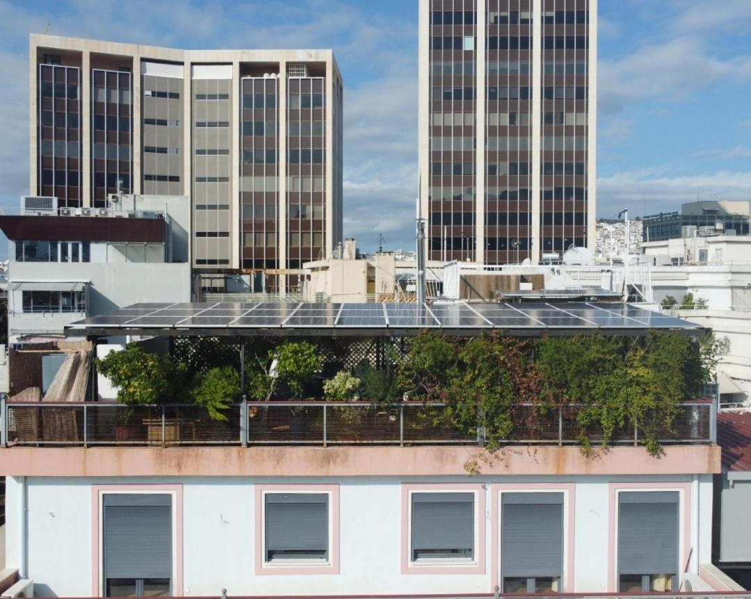 Unique Solar Penthouse With Jacuzzi And Sauna In Central Atény Exteriér fotografie
