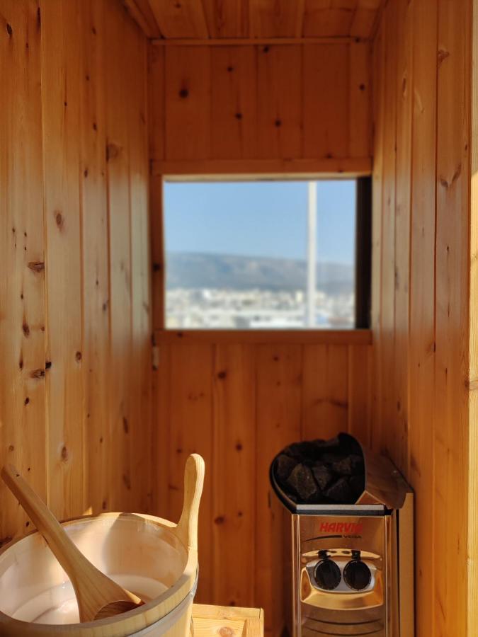 Unique Solar Penthouse With Jacuzzi And Sauna In Central Atény Exteriér fotografie